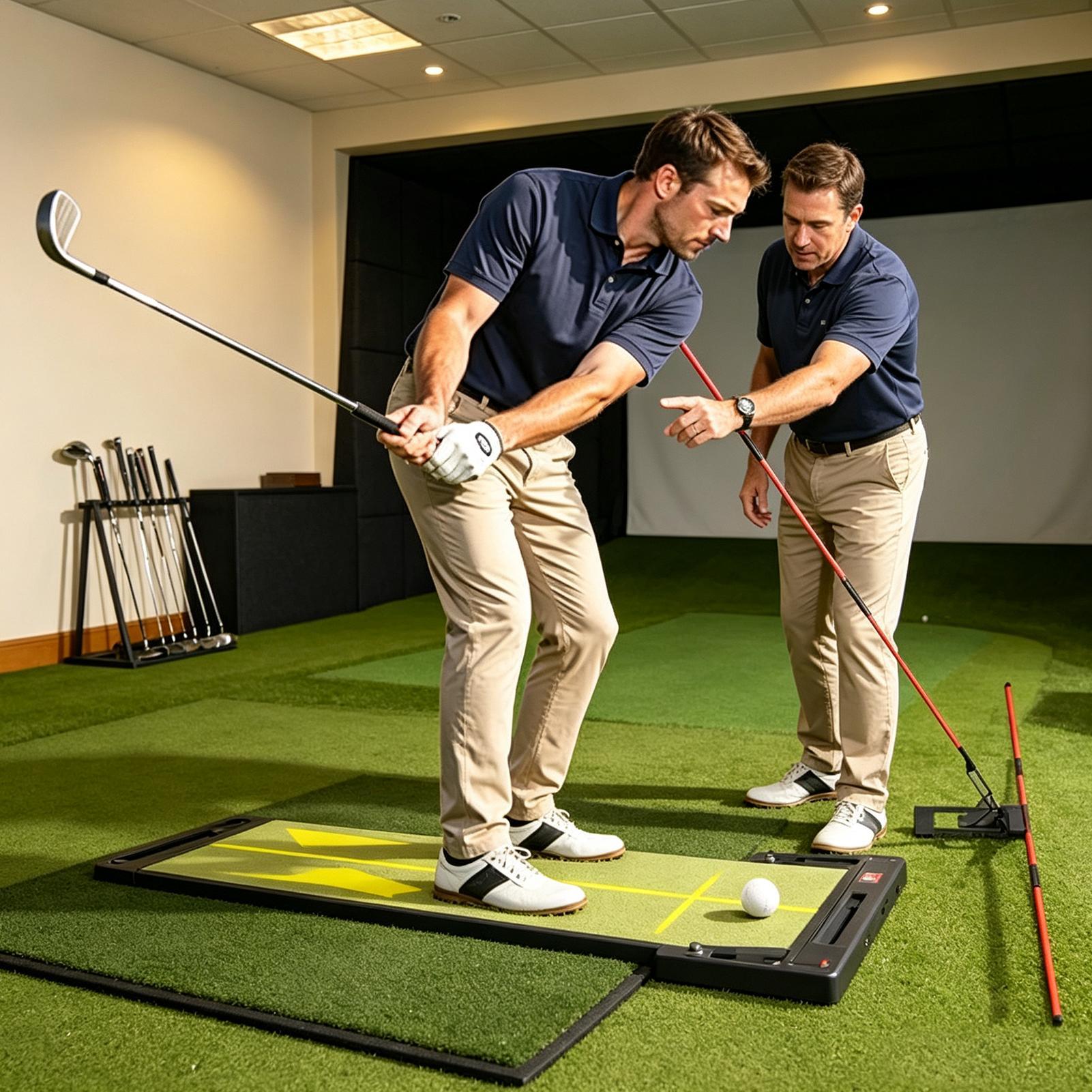 Golf Equipment Beginners - Тренажер для гольфа с регулируемым углом