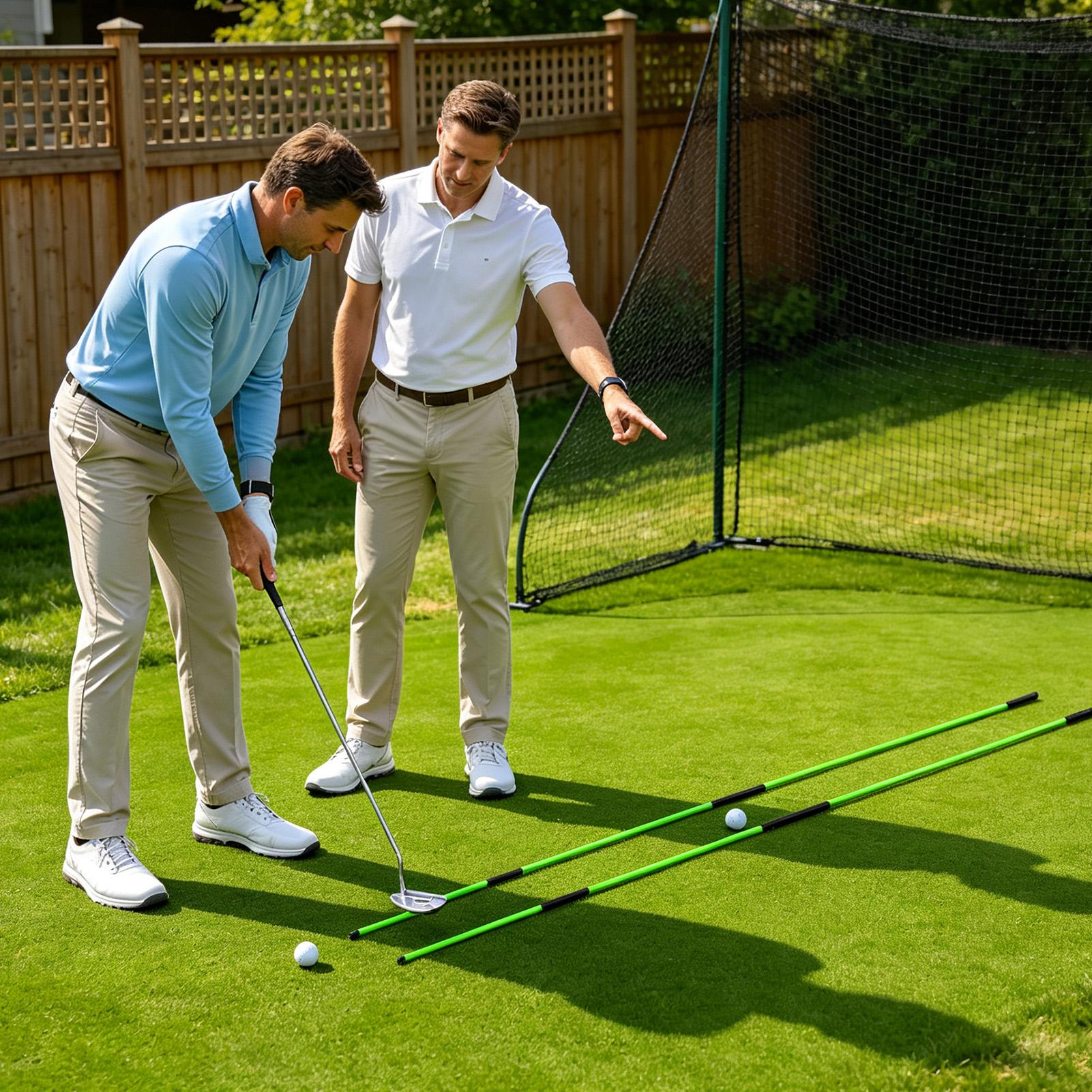 Golf Equipment Beginners - Тренажер для коррекции плоскости свинга в