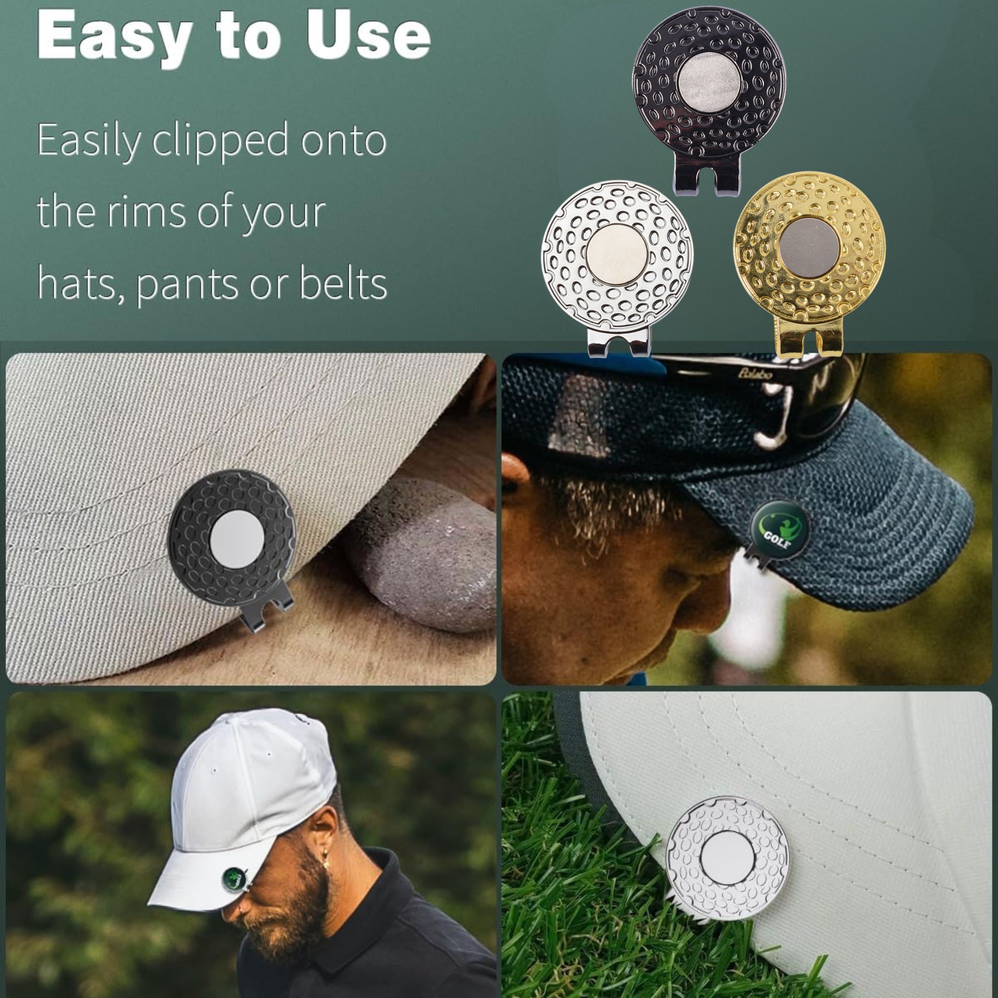 Набор из 4 магнитных клипс для – обзор и цена Ball Marker Set